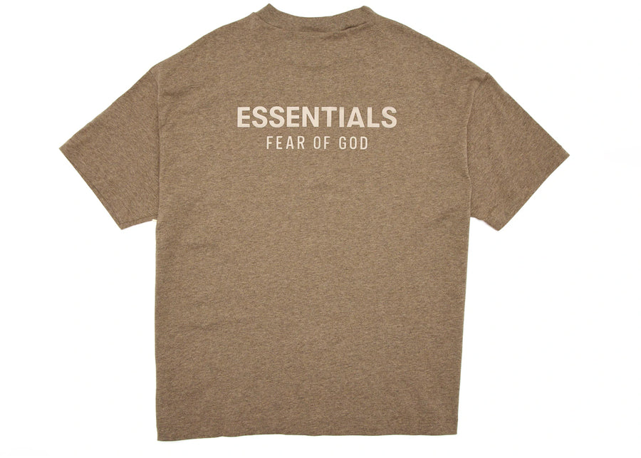 T-shirt classique Fear of God Essentials, couleur gris chiné Homestead