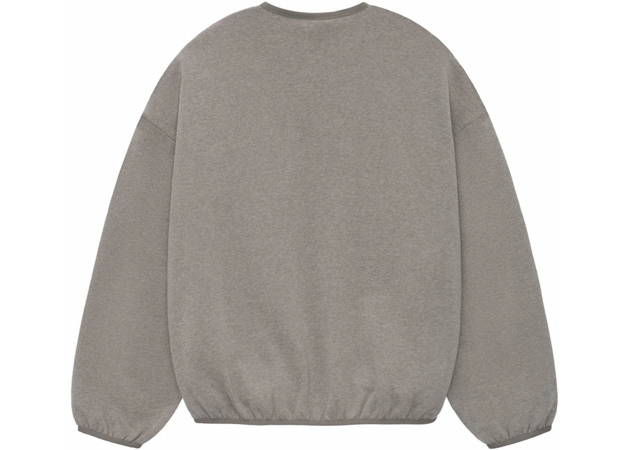 Sweat-shirt Fear of God Essentials Core Collection, gris chiné
