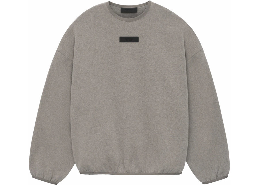 Sweat-shirt Fear of God Essentials Core Collection, gris chiné
