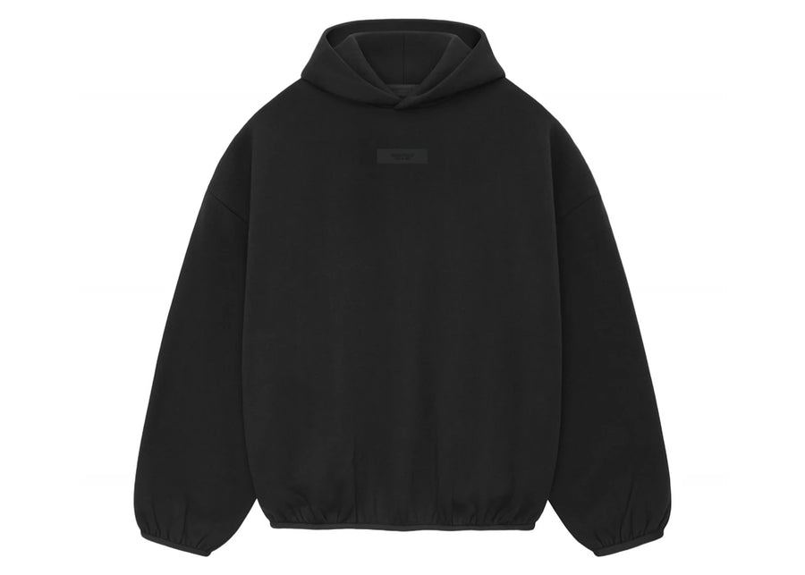Sweat à capuche noir Fear of God Essentials Core Collection