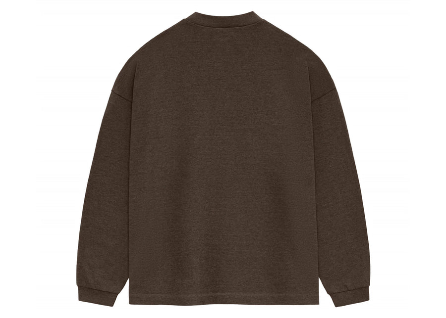 T-shirt manches longues Fear of God Essentials Core Collection Heather Wood