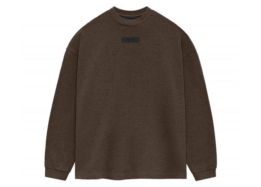 T-shirt manches longues Fear of God Essentials Core Collection Heather Wood