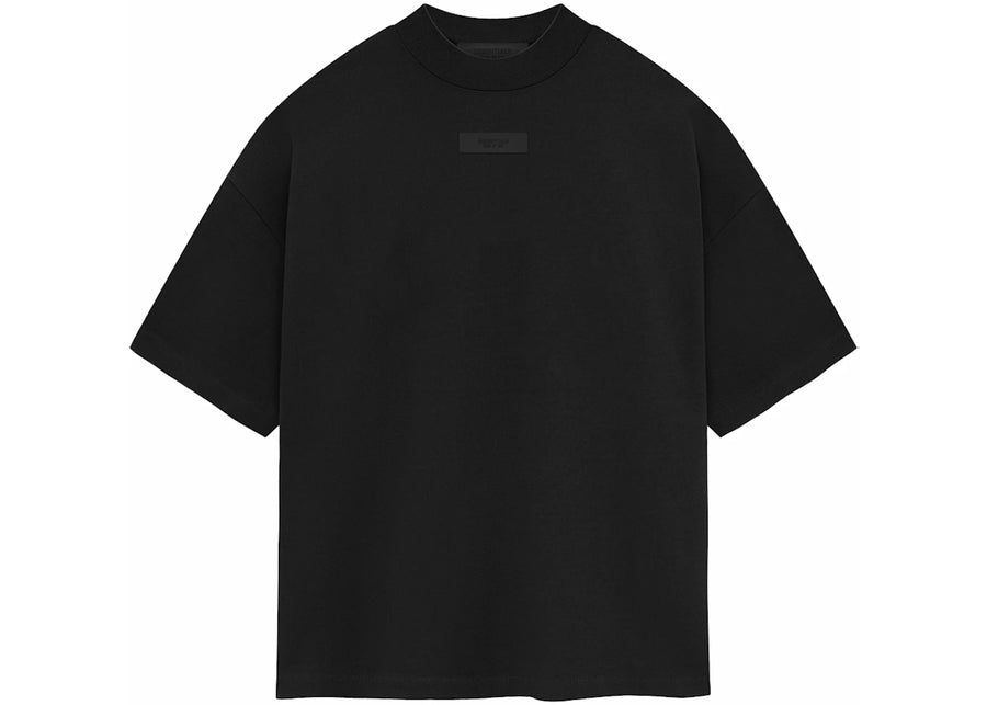 T-shirt à col rond Fear of God Essentials noir de jais