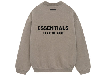 Fear of God Essentials Fleece Crewneck (FW24) Heather Gray