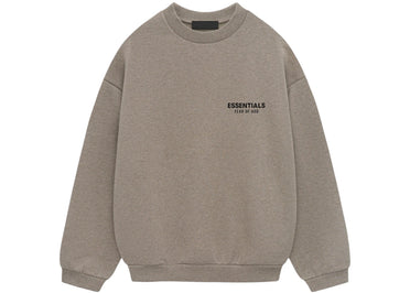 Fear of God Essentials Fleece Crewneck (FW24) Heather Gray