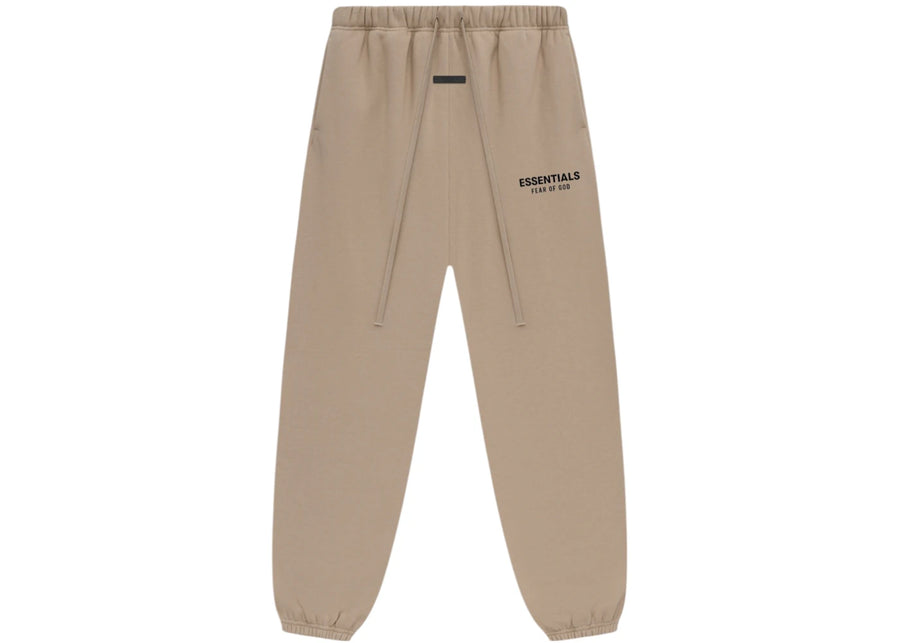 Pantalon de survêtement essentiel en polaire Fear of God Essentials, couleur sable du désert
