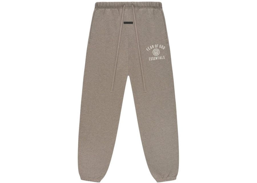 Pantalon de survêtement essentiel en polaire Fear of God Essentials, gris chiné