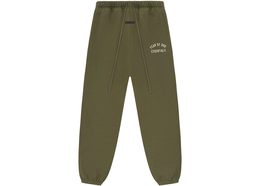 Pantalon de survêtement essentiel en polaire Fear of God Essentials, style militaire
