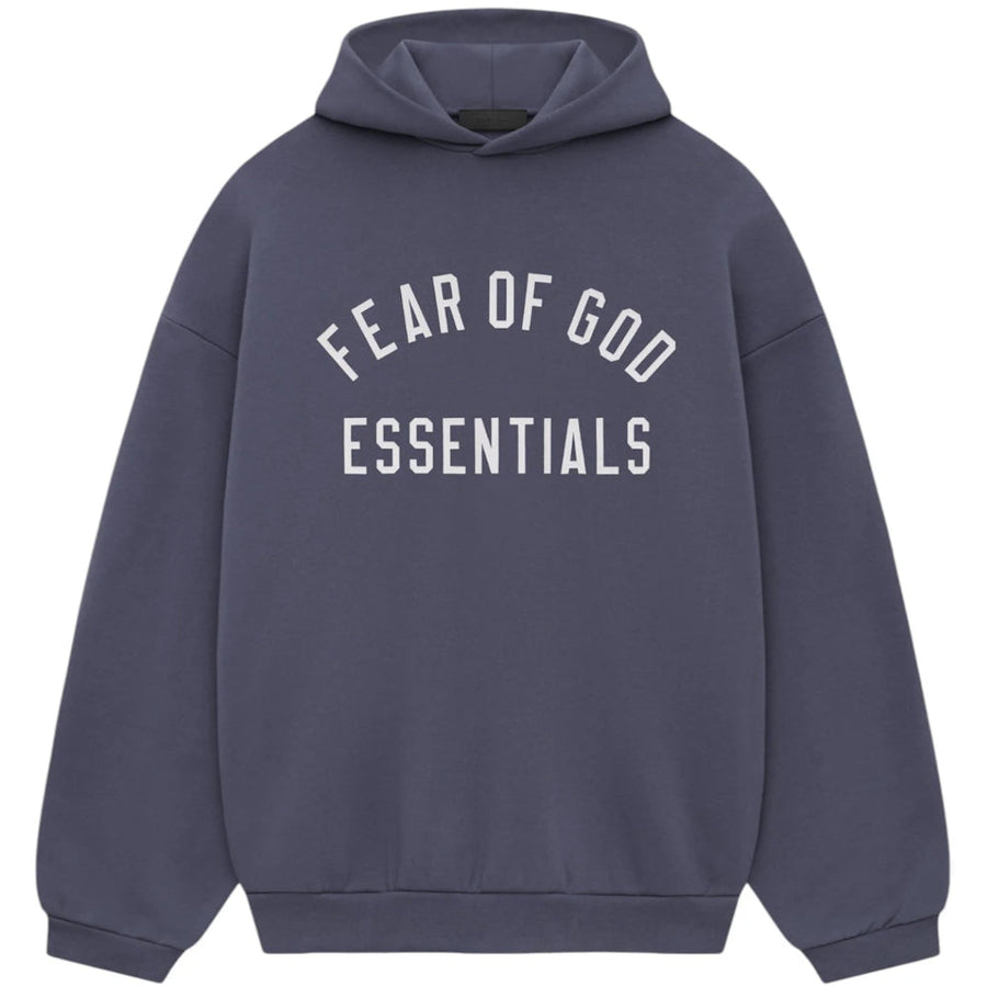Sweat à capuche polaire Fear of God Essentials bleu marine