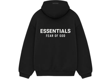 Fear of God Essentials Fleece Hoodie (SS25) Black