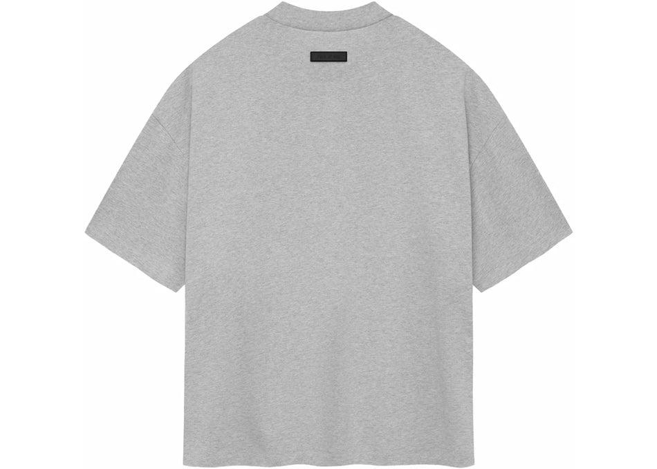 Fear of God Essentials Heavy Jersey Crewneck Tee Light Heather Grey