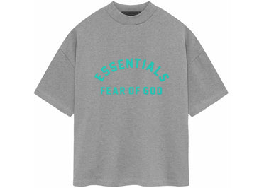 Fear of God Essentials Heavy Jersey S/S Tee Dark Heather Oatmeal