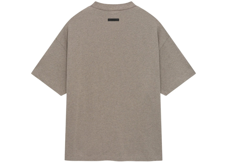 Fear of God Essentials Jersey Crewneck Tee Heather Gray
