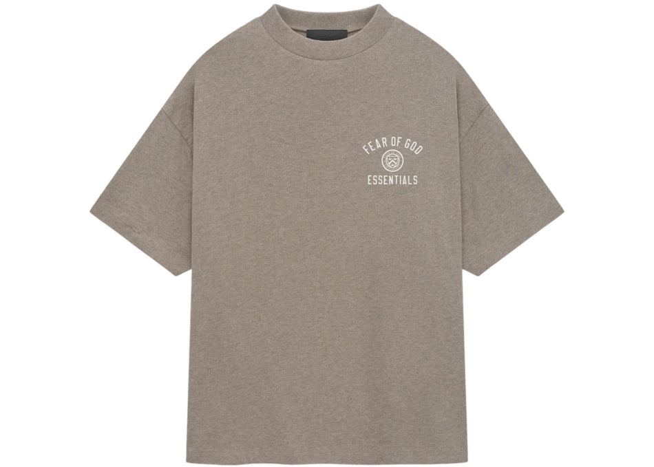 Fear of God Essentials Jersey Crewneck Tee Heather Gray
