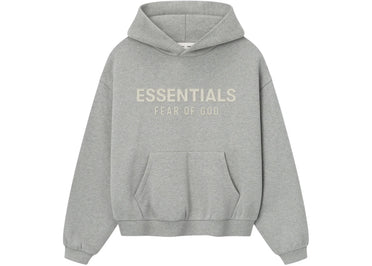 Fear of God Essentials Kids Fleece Hoodie Concrete Heather