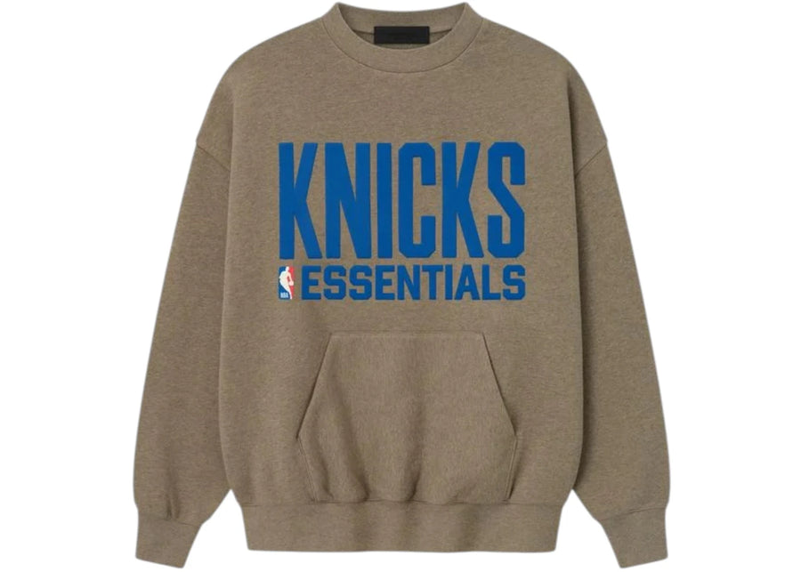 Fear of God Essentials Knicks Sport Crewneck Homestead Heather