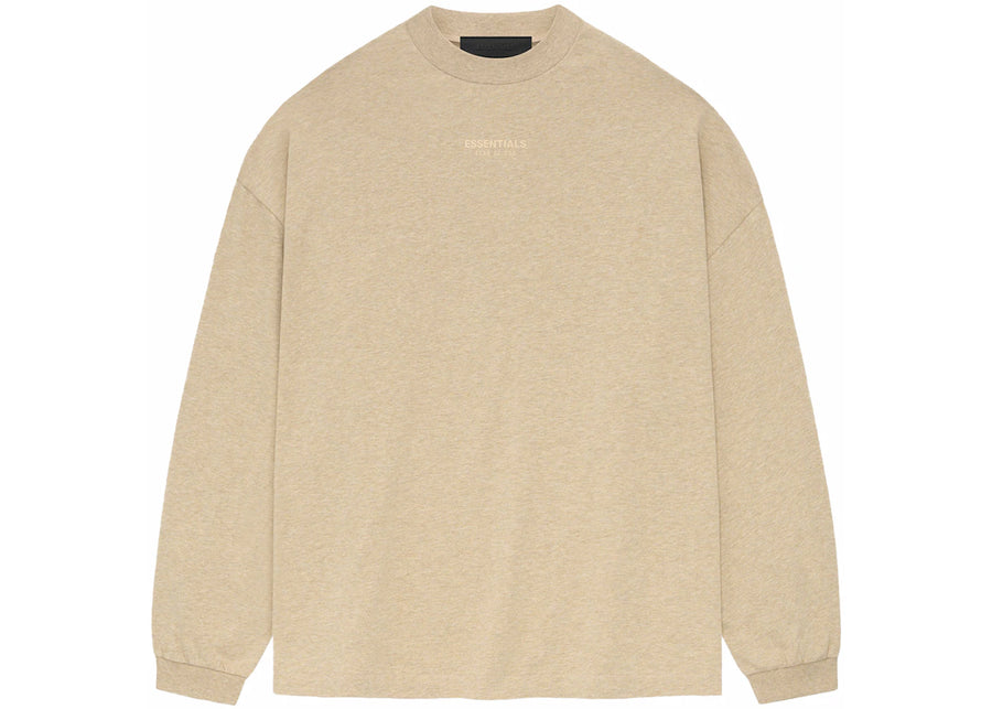 T-shirt manches longues Fear of God Essentials, couleur or chiné