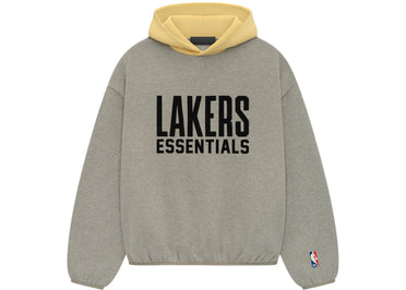 Fear of God Essentials Lakers Hoodie Warm Heather