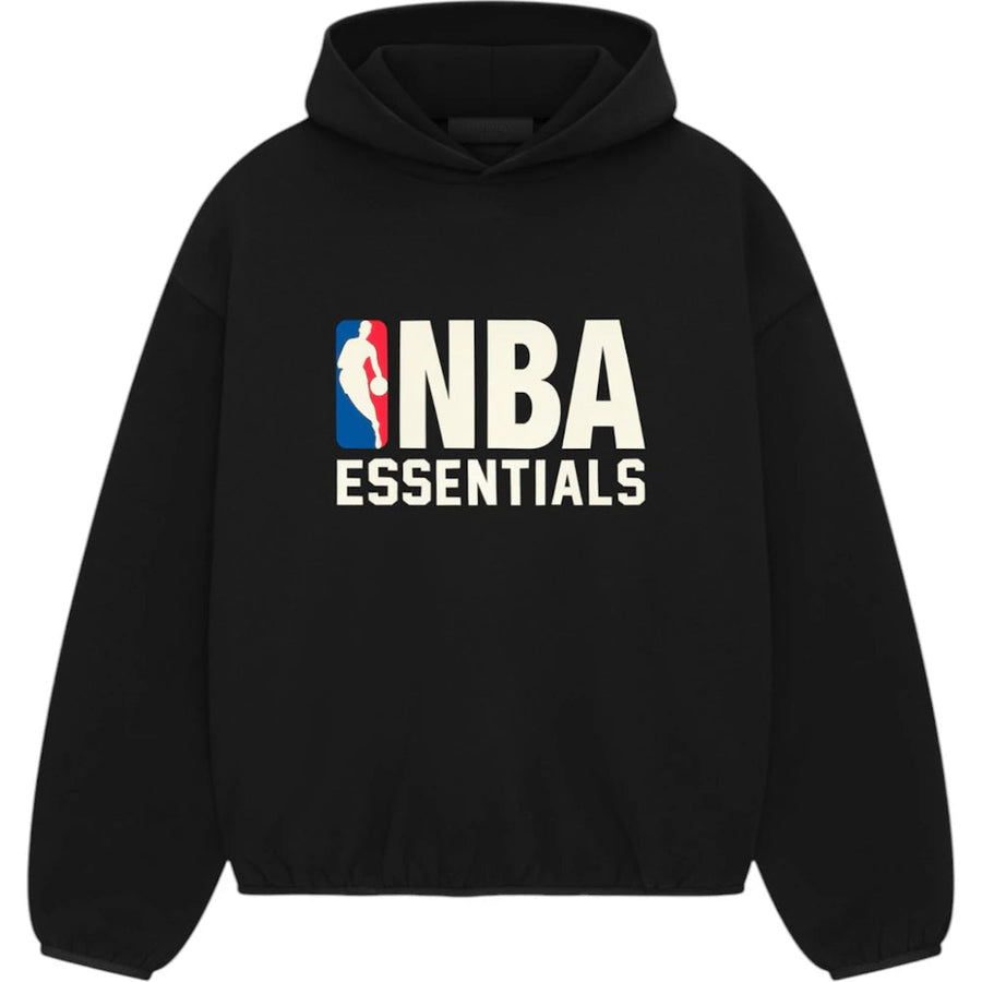 Fear of God Essentials NBA Hoodie Black