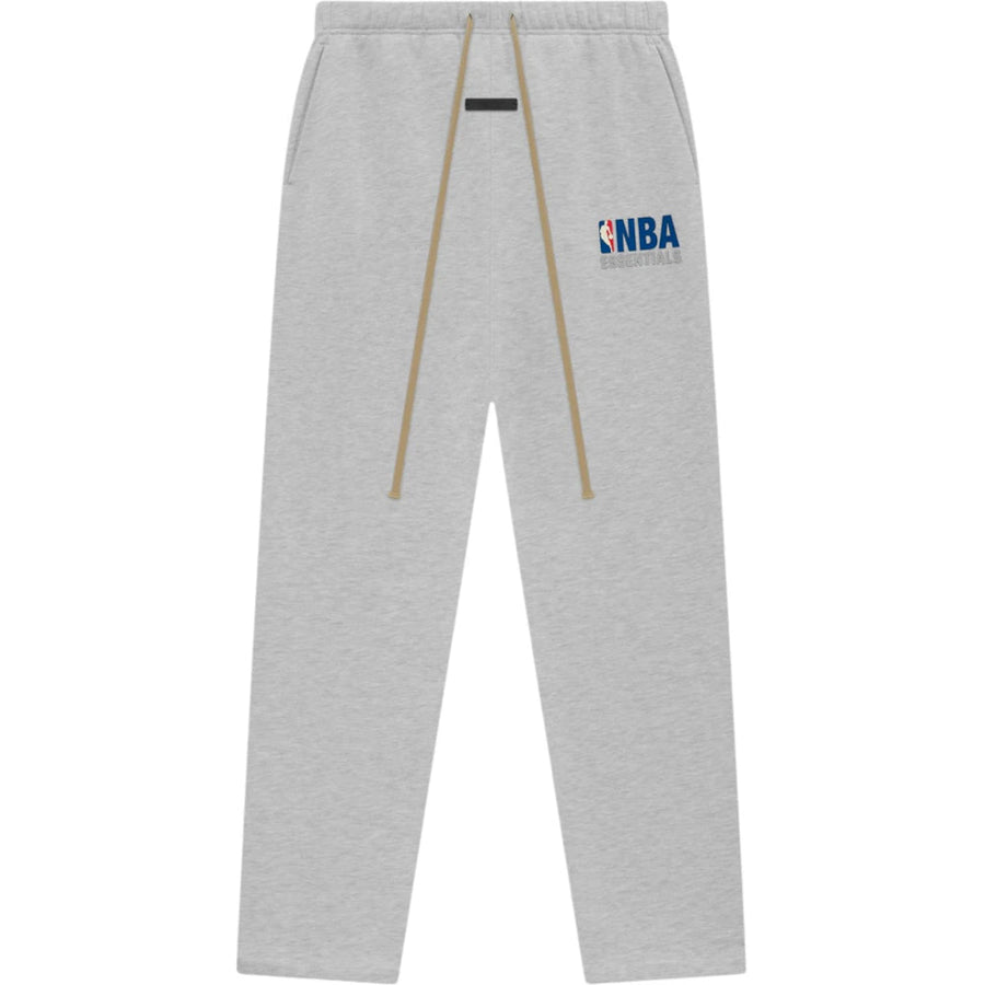 Pantalon de survêtement décontracté NBA Fear of God Essentials, gris clair chiné