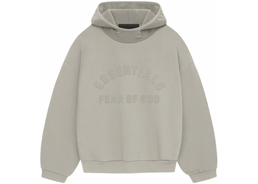 Sweat à capuche en polaire nylon Fear of God Essentials Seal/Seal