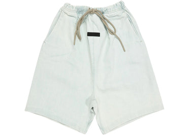 Fear of God Essentials Relaxed Short Light Wash Denim
