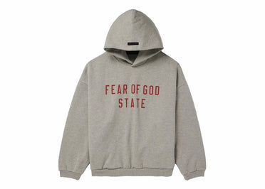 Fear of God Essentials State Hoodie Dark Heather Grey