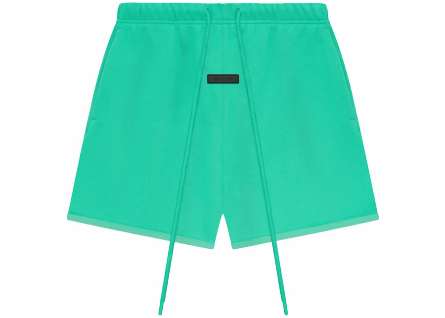 Short de survêtement Fear of God Essentials, couleur menthe