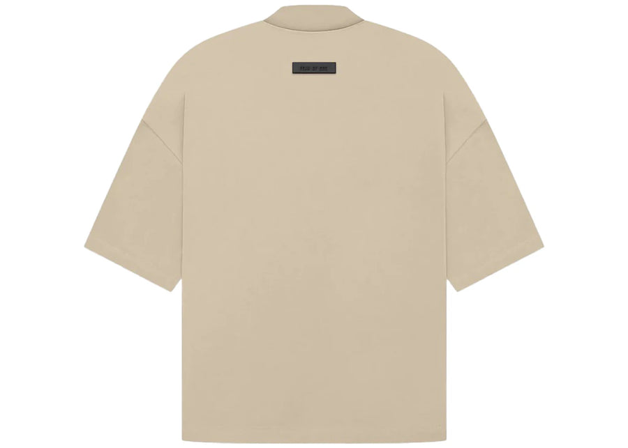 T-shirt Fear of God Essentials beige délavé