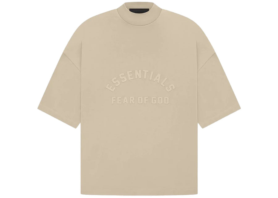 T-shirt Fear of God Essentials beige délavé