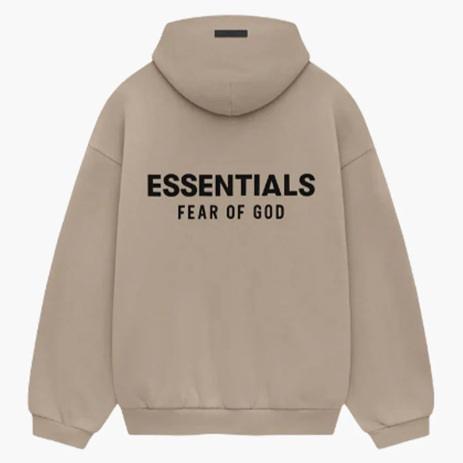 Fear Of God Essentials Fleece Hoodie Desert Sand