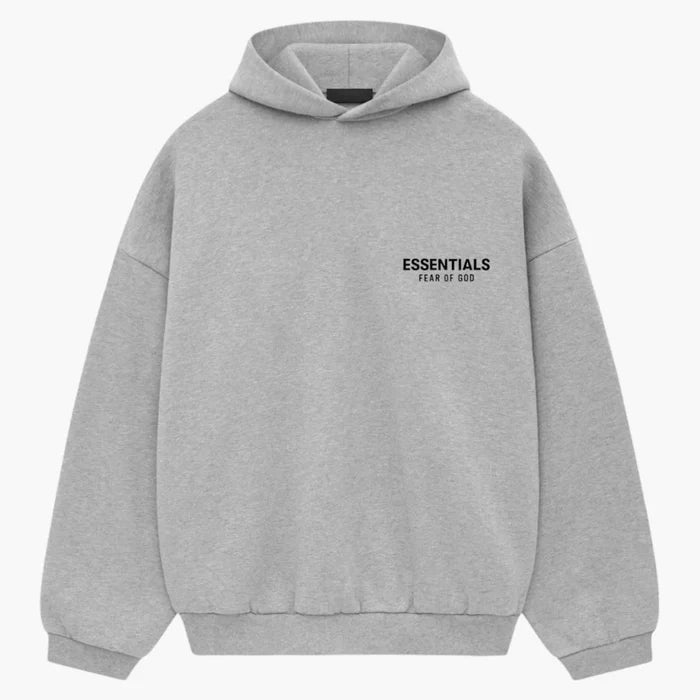 Fear of God Essentials Fleece Hoodie Light Heather Gray