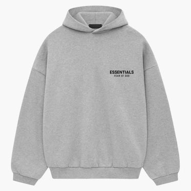Fear Of God Essentials Fleece Hoodie Light Heather Gray