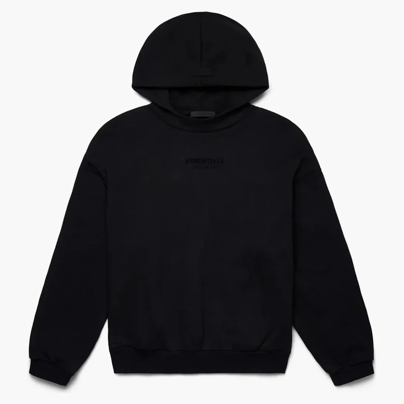 Fear of God Essentials Hoodie Jet Black