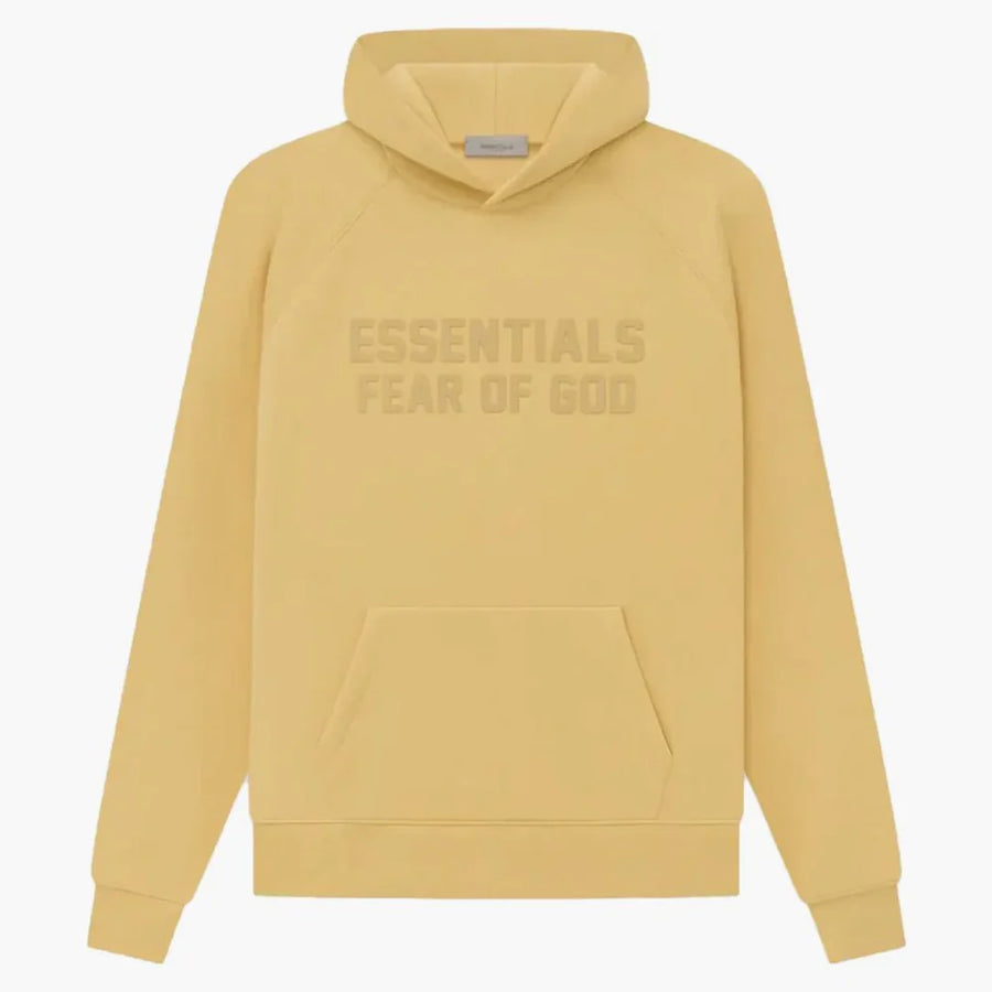 Sweat à capuche Fear Of God Essentials Light Tuscan