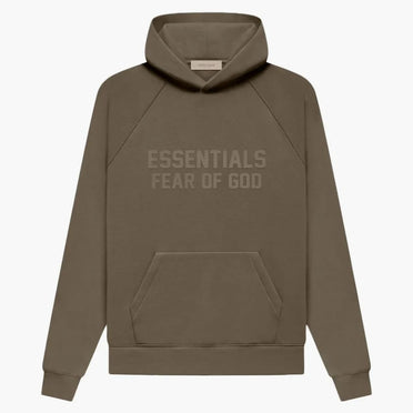 Fear Of God Essentials Hoodie Wood