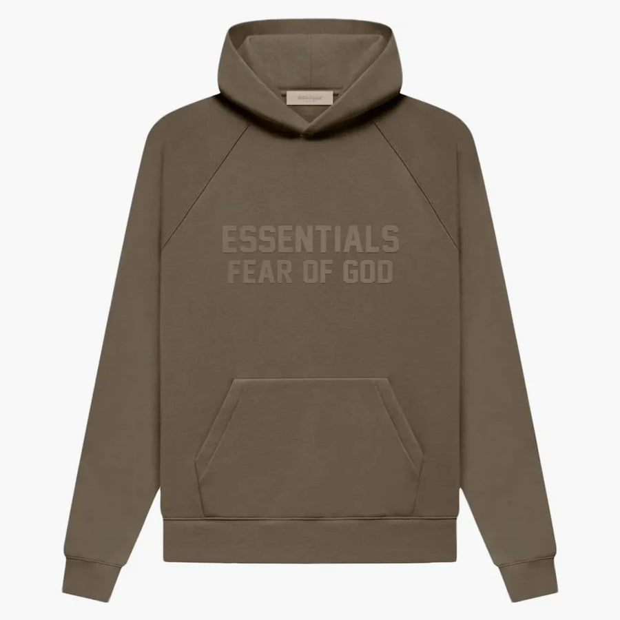 Sweat à capuche Fear Of God Essentials en bois