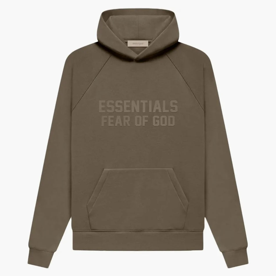 Fear Of God Essentials Hoodie Wood