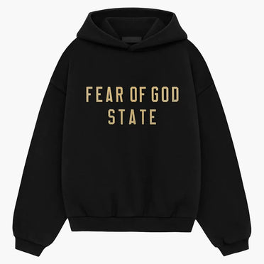 Fear of God Essentials Fleece Hoodie Black