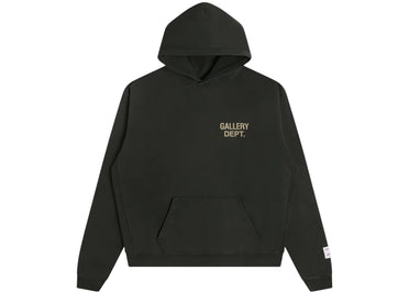 Gallery Dept. 90's Logo Hoodie Vintage Black