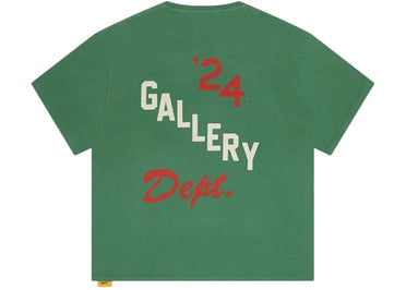 Gallery Dept. Arena Logo Print Cotton Jersey Tee Vintage Forest