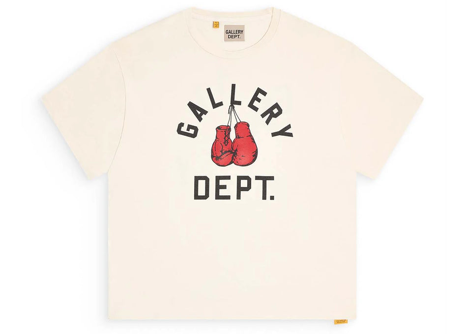 Gallery Dept. Boxing Merch Tee Cream