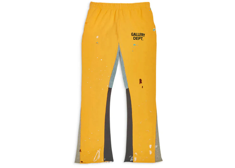 Département Galerie Pantalon Évasé Jaune