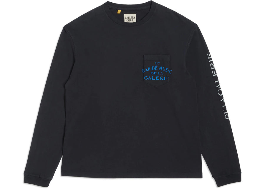 T-shirt manches longues noir Gallery Dept. Le Bar Shop