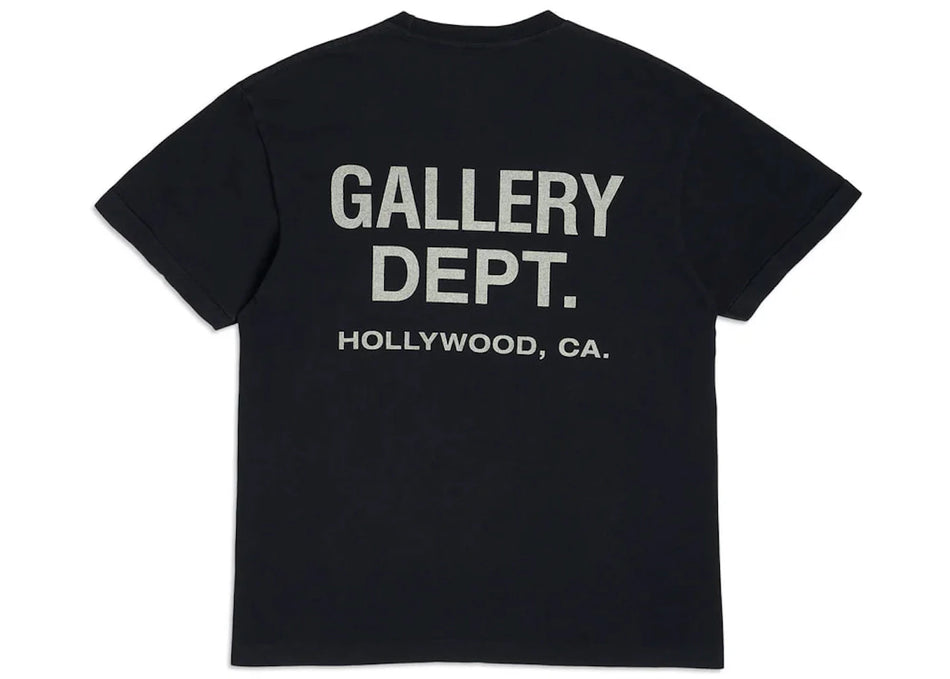 Gallery Dept. Souvenir T-Shirt Black White