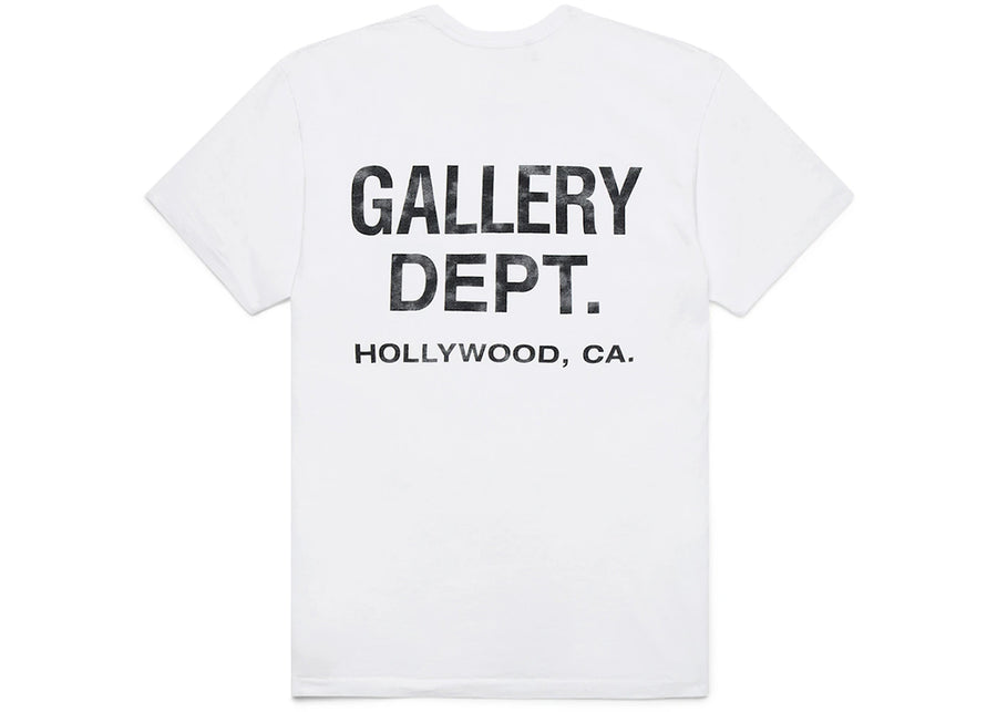T-shirt souvenir Gallery Dept. blanc et noir