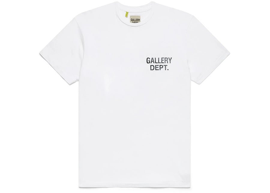 T-shirt souvenir Gallery Dept. blanc et noir