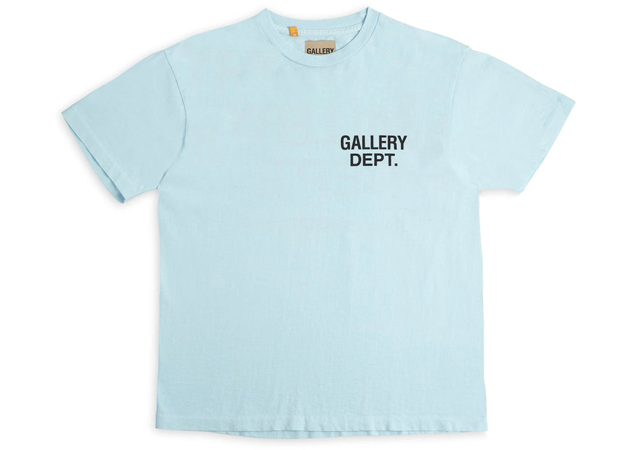 T-shirt souvenir du département Galerie, bleu ciel