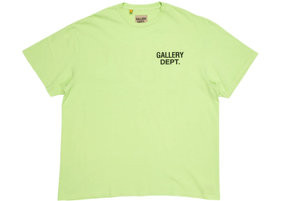 T-shirt souvenir vert citron du département Galerie