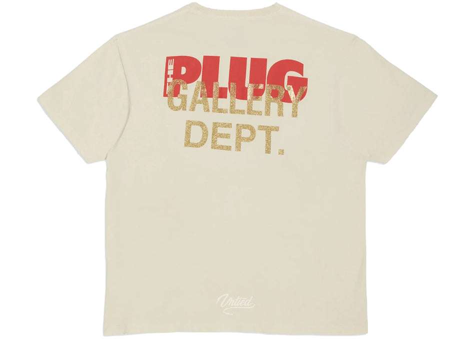Gallery Dept. Toymaker Doc Johnson Tee Antique White/Cream